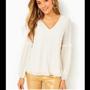 NWT Lilly Pulitzer Cleme Top